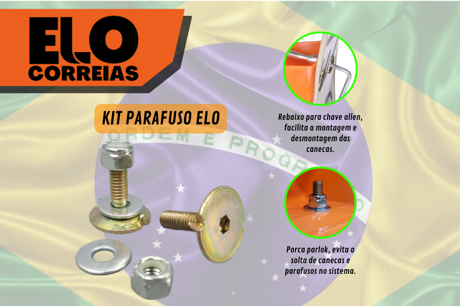 Kit Parafuso ELO: A Simplicidade que Transforma a Montagem e Manutenção em Elevadores de Canecas